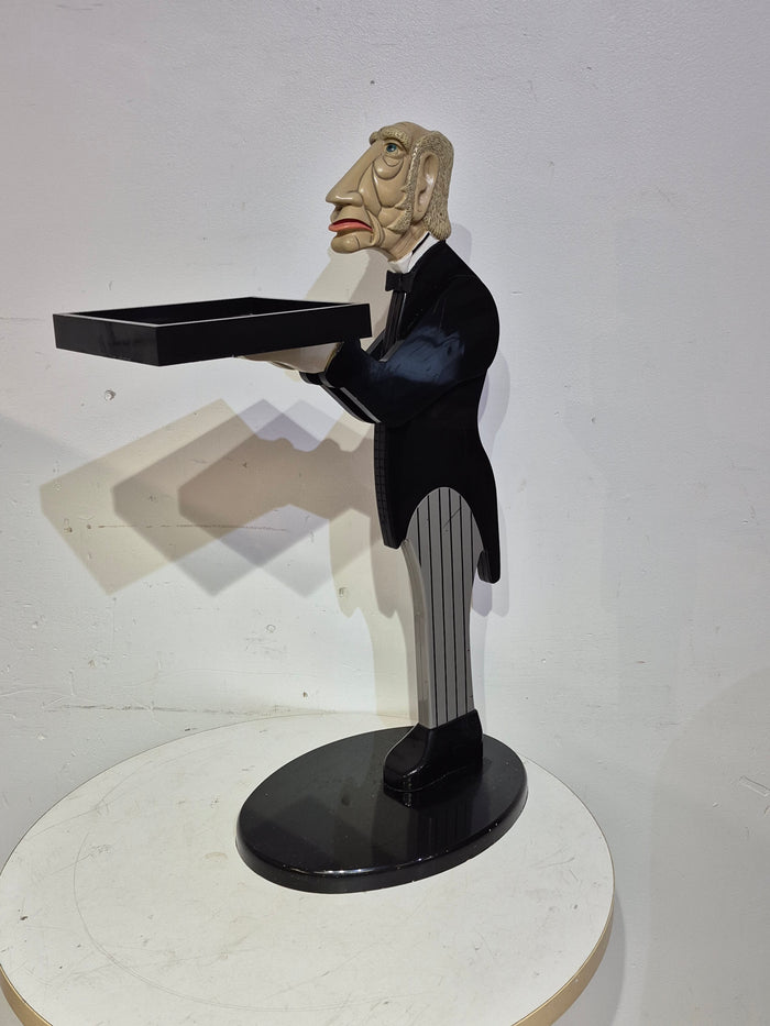 Vintage "James the Butler" Side Table/Serving Tray