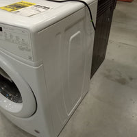 27"W Front Load Washing Machine in While