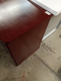 48"W Wooden 9-Drawer Desk