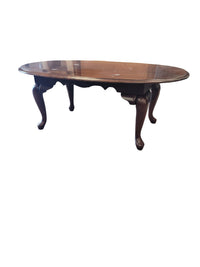 Queen Anne Oval Coffee Table
