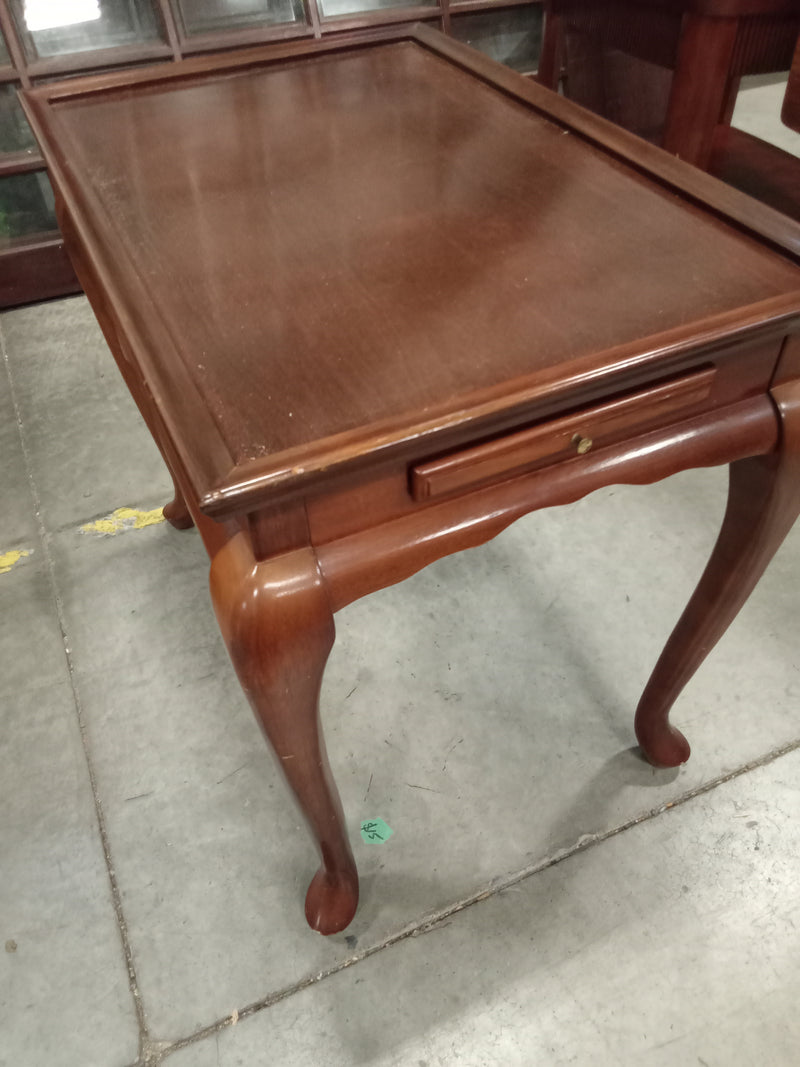 20"W Wood Side Table