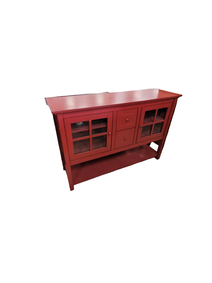 Modern Red Buffet