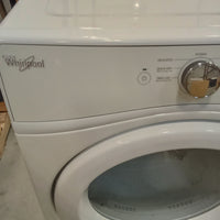27"W Front Load Dryer in White