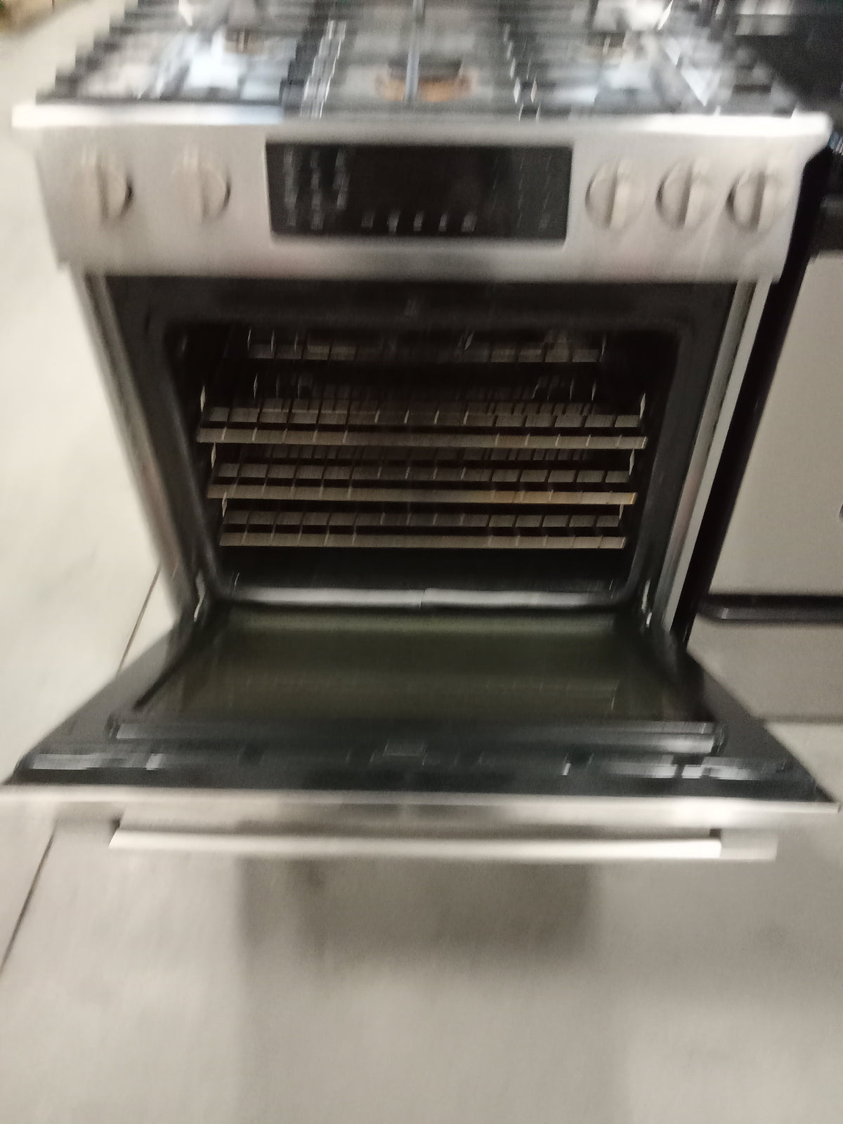 32"W Built-in Stainless Steel 5-Burner Gas Stove