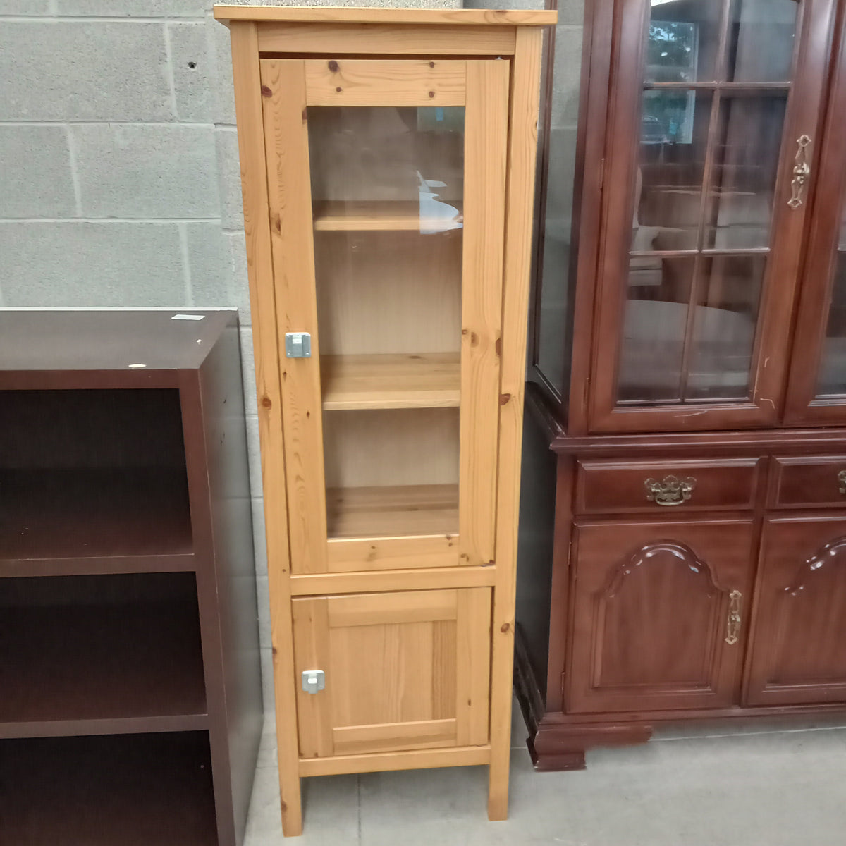 20.5"W Pine Cabinet
