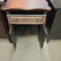 25"W Vintage Cabinet with Single Drawer