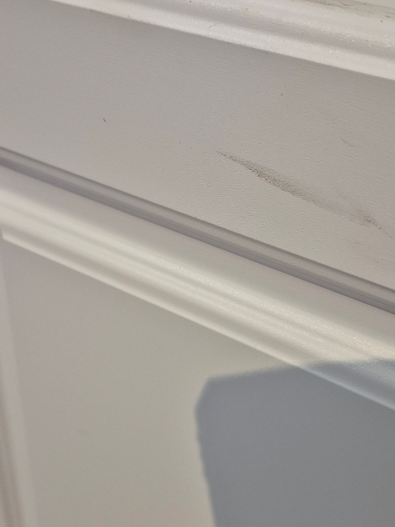 White Thermofoil Cabinet Set