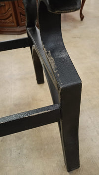 Rectangular Glass Topped Coffee Table