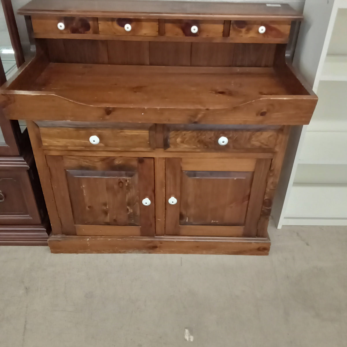 41"W Knotty Pine Dresser