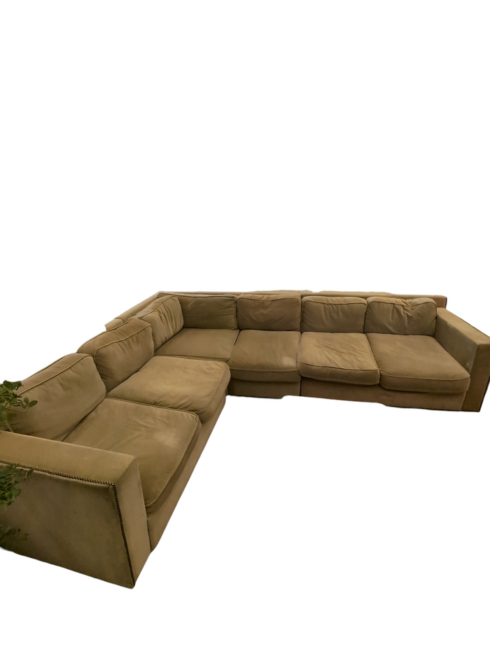 Olive Green Sectional Sofa