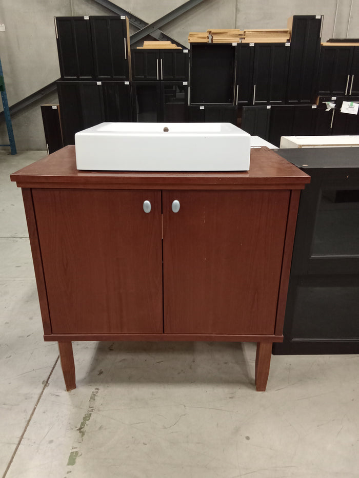 31.5"W Vanity with Countertop Sink