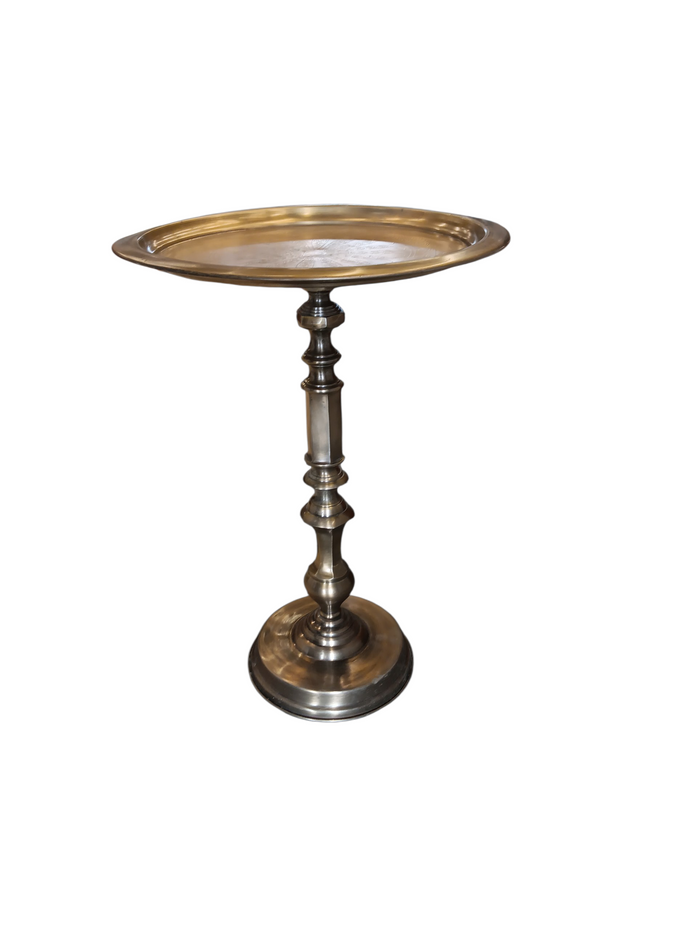Brass Accent Table