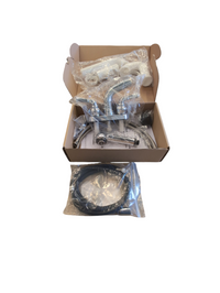 White 24 inch Laundry Tub and Chrome Faucet