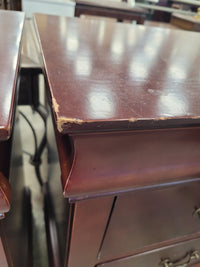 Louis Philippe Style 2-Drawer Nightstand (Damaged)