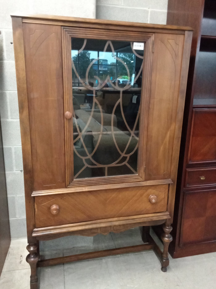 36"W Wooden China Cabinet Hutch