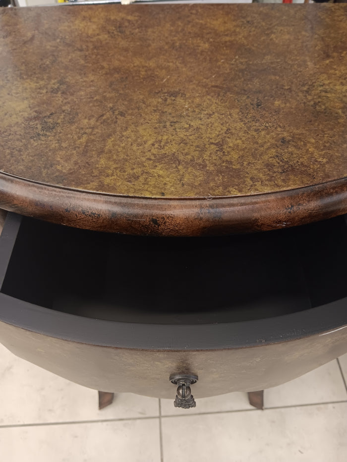 Half Moon Entry Table W/Drawer