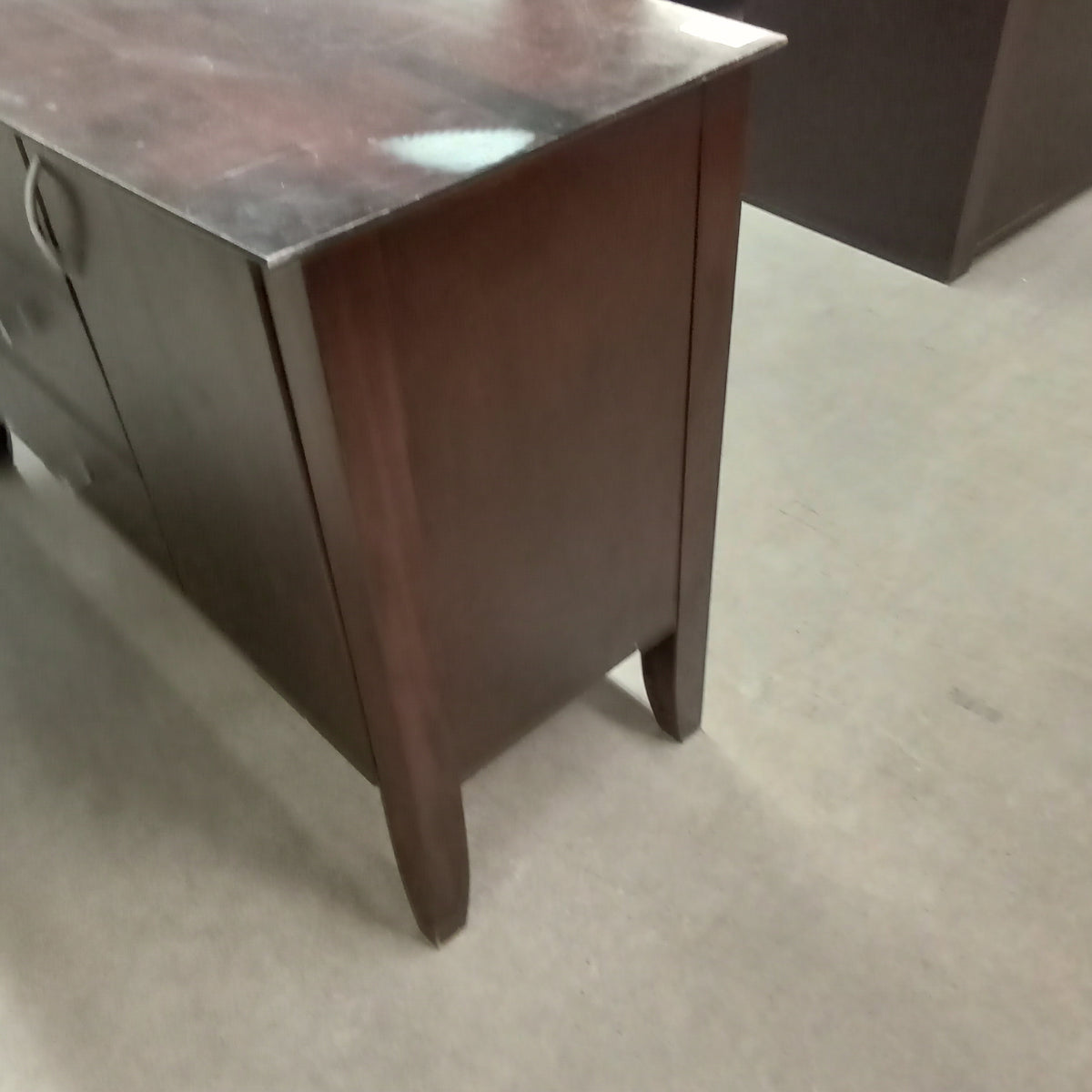 48"W 3-Drawer 2-Cupboard Dresser