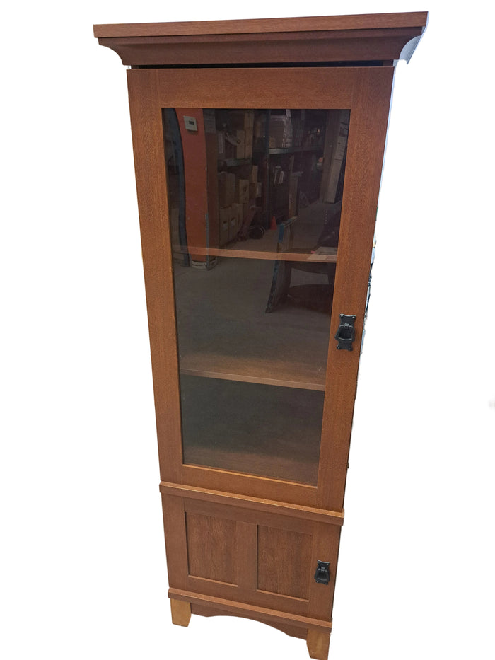 Mission-style Curio Cabinet