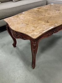 47"W Marble Coffee Table