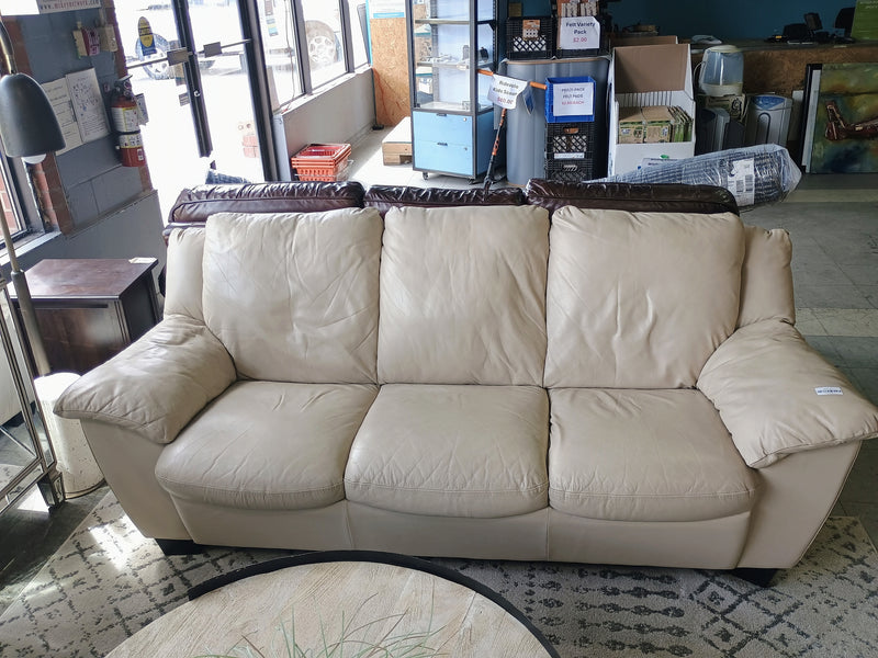 Three Seater Sofa in Beige