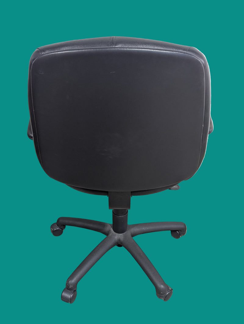 Black Leather Office Chair
