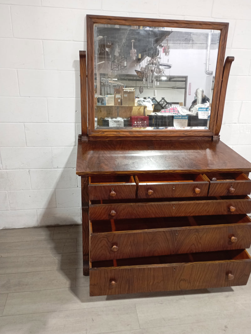 48"W WALNUT Bedroom Dresser