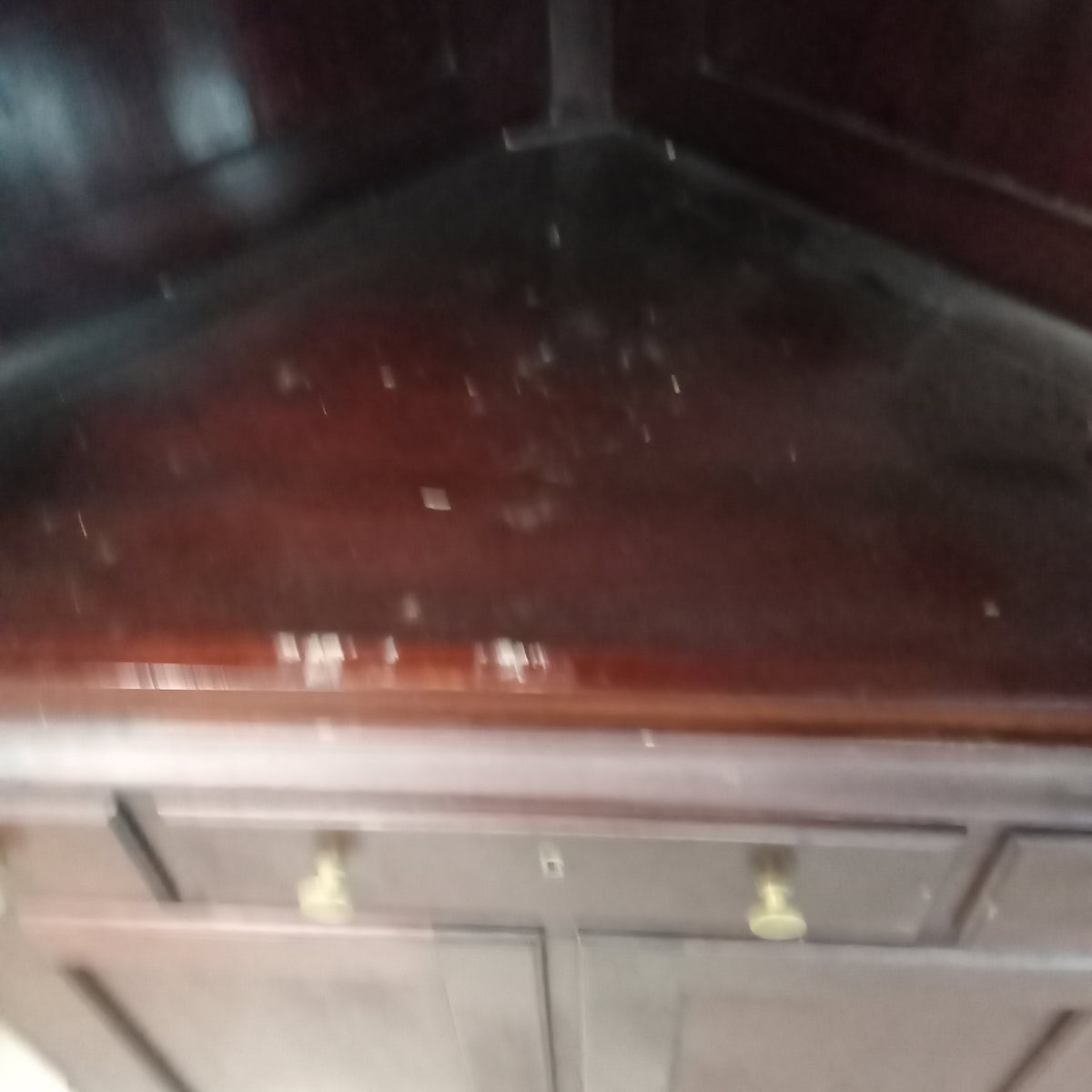 40"W 2-Piece Wooden Corner China Cabinet