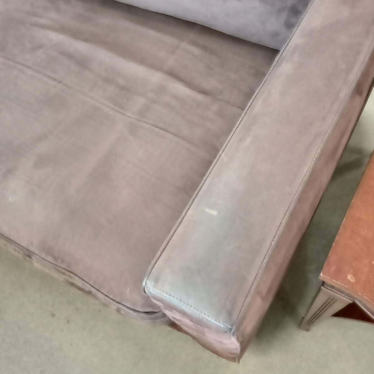 72"W 2 Seat Love Seat in Chocolate Brown