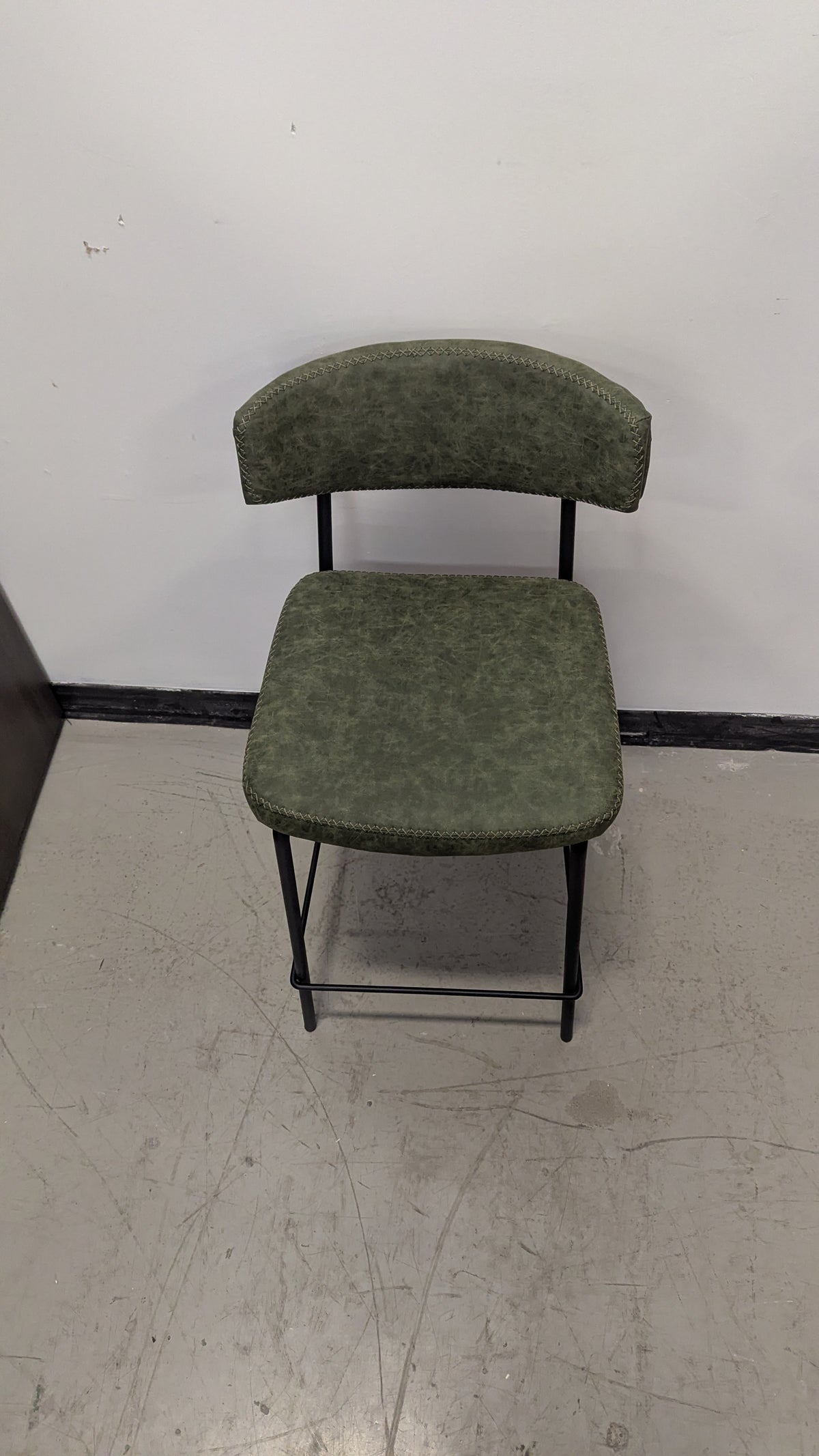 Set of 4 Green Barstools