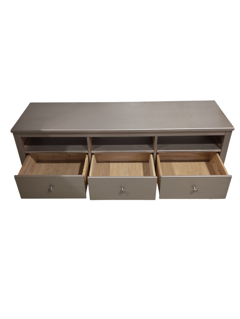 IKEA HEMNES Metallic Blonde Gold TV Stand