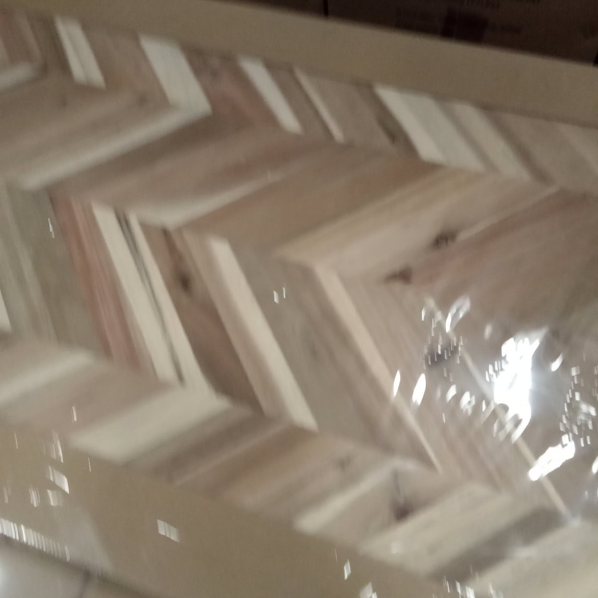 72"W Chevron Acadia Wood Countertop