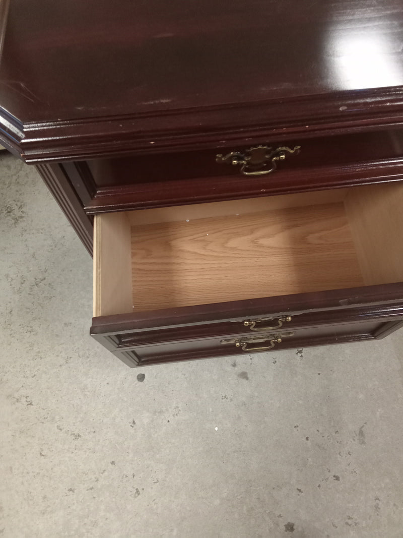 26"W Wood Nightstand