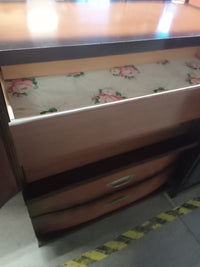 40"W 5-Drawer Wooden Dresser