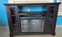 55" TV Stand with Electric Fireplace - with remote