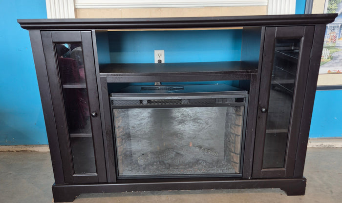 55" TV Stand with Electric Fireplace - with remote