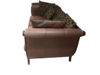 Vintage Style Brown Love Seat