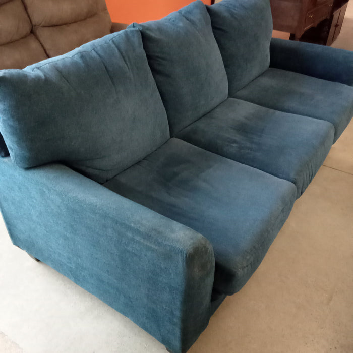 84"W 3-Seat Sofa - Blue