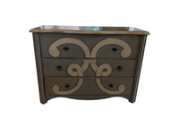 Scroll Distress Accent Chest