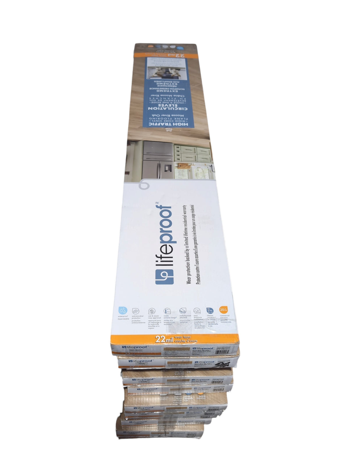 Lifeproof Moose River Oak Vinyl Flooring Set ~ 220 SQ.FT