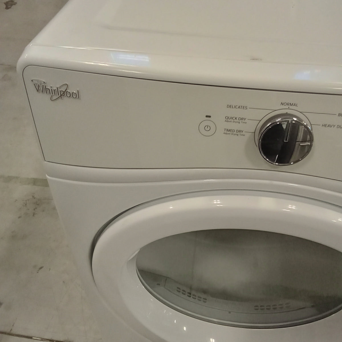 27"W White Front Load Dryer