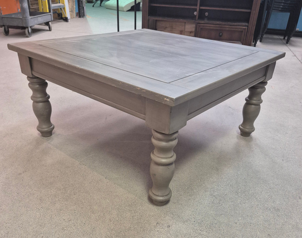 36" Square Wood Coffee Table