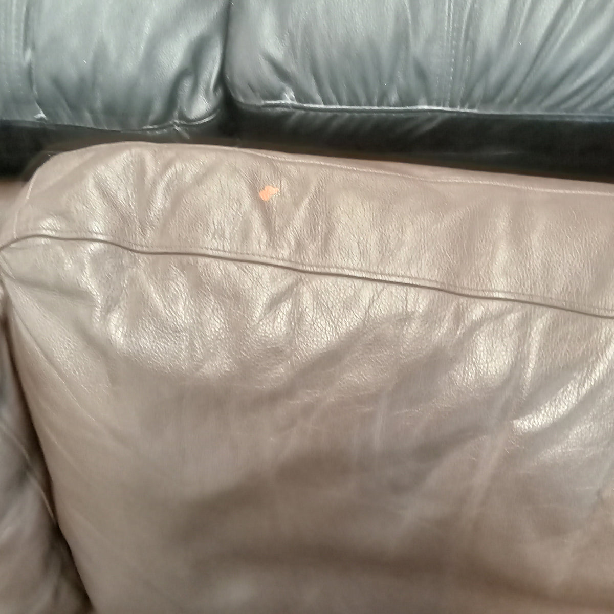 Faux Leather 3 Seater Sofa
