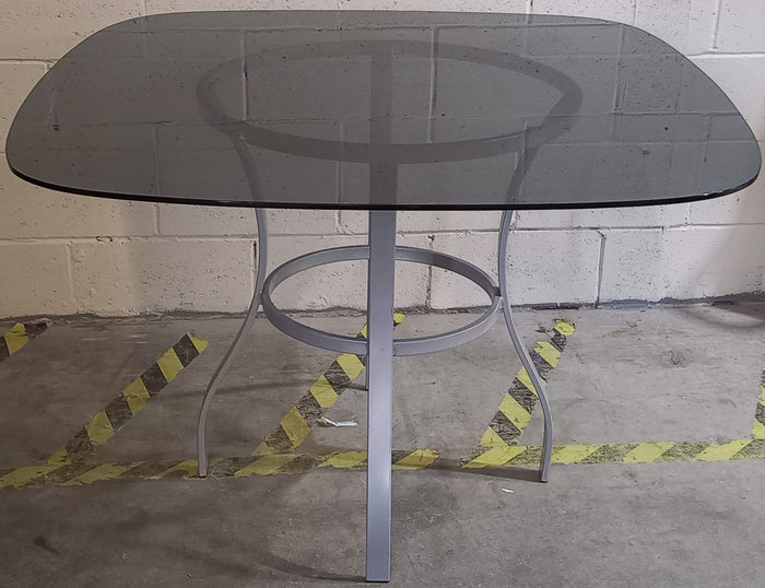 Glass-top Dining Table