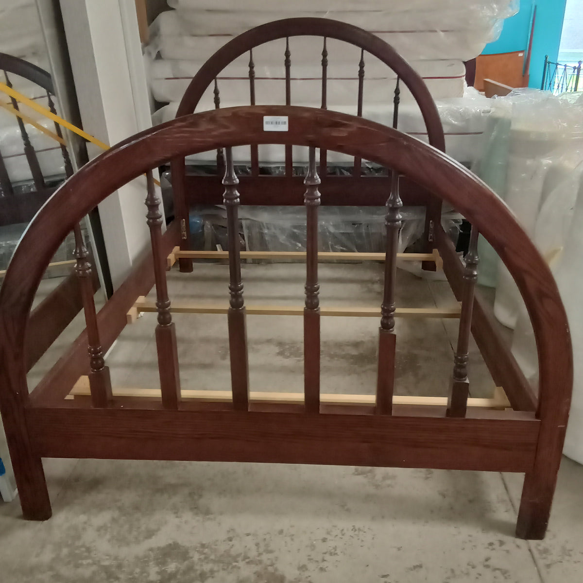 64"W Solid Wood Bed Frame - Queen