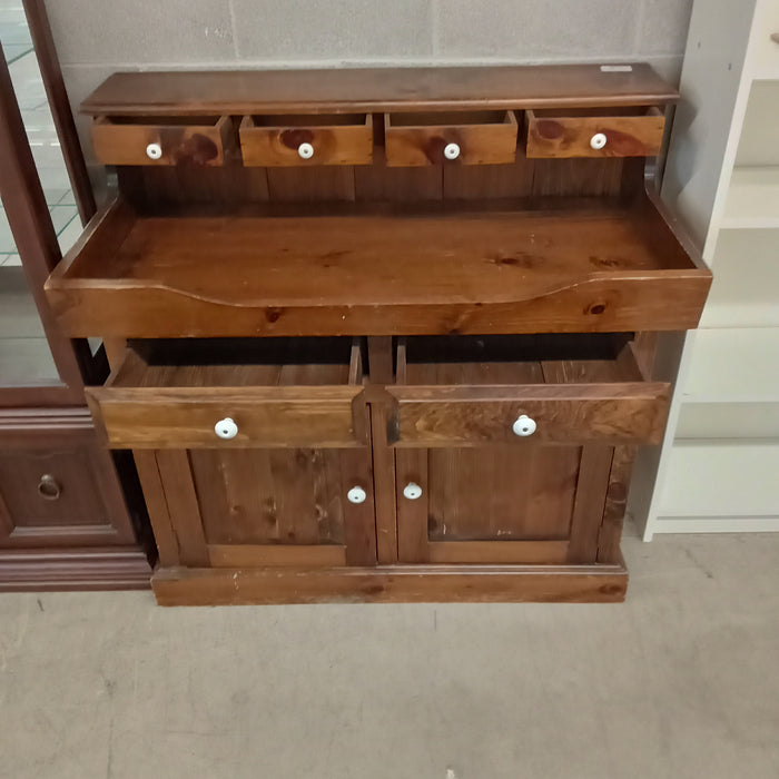 41"W Knotty Pine Dresser