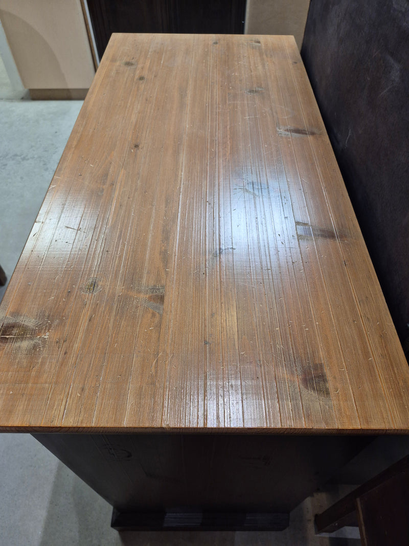 Rustic Pine Credenza