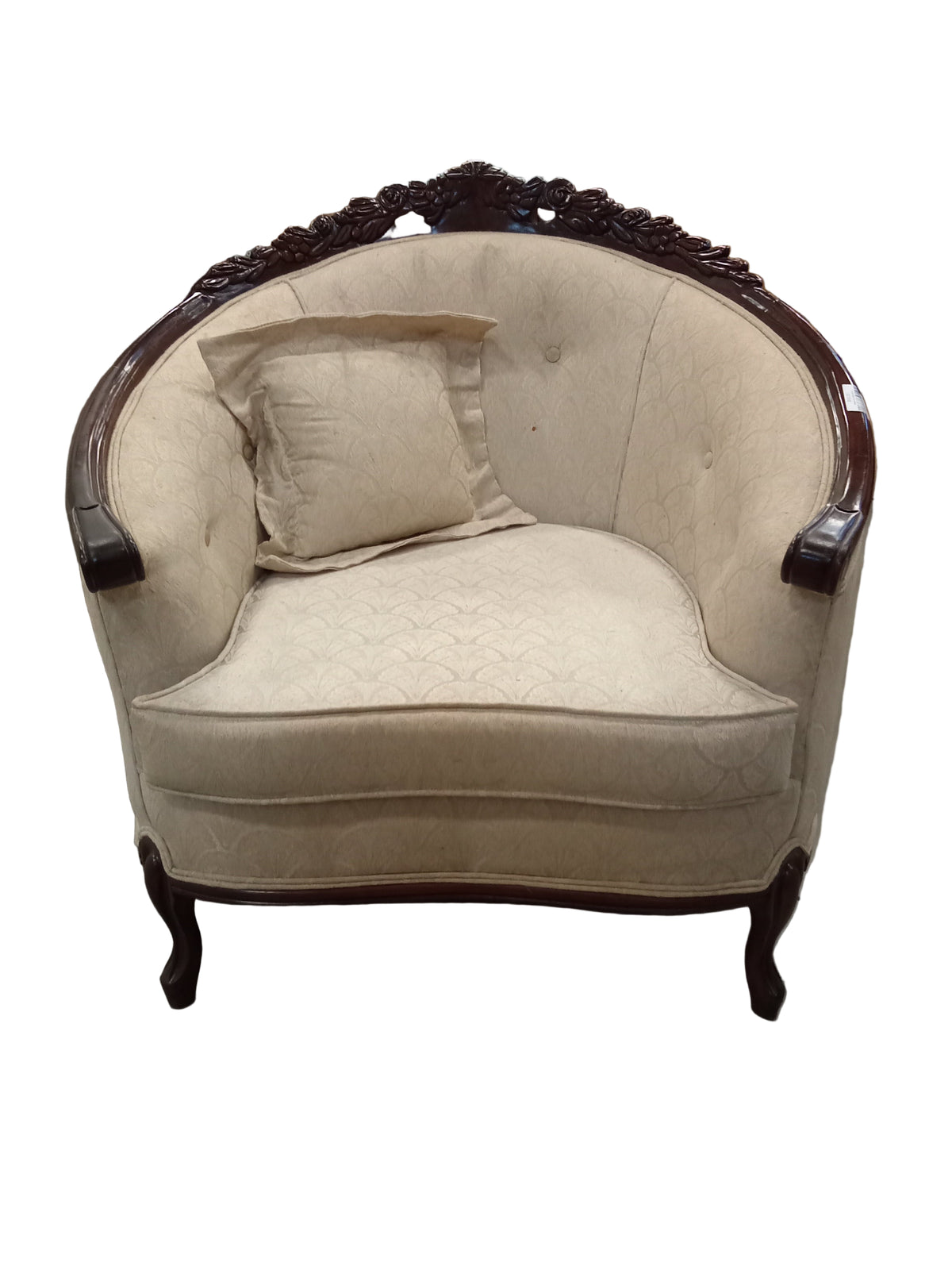 36"W French Provincial Style Armchair
