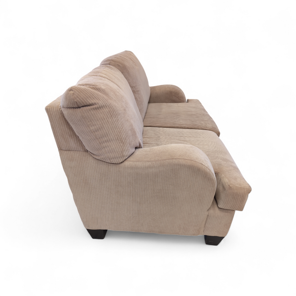 Yellow Fabric Loveseat Sofa #OK2