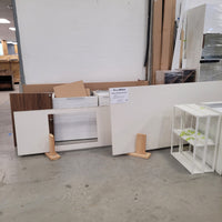 White and Walnut Kitchen