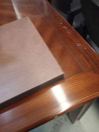 60"W Dining Table with 2 Leaves